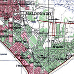 Instituto Geográfico Militar de Uruguay San Carlos-Punta del Este (F29-30) digital map