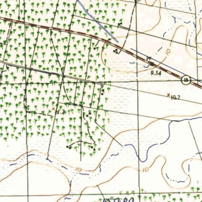 Instituto Geográfico Militar de Uruguay San Luis (C22) digital map