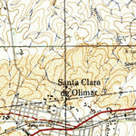Instituto Geográfico Militar de Uruguay Santa Clara (F18) digital map