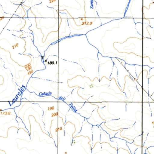 Tambores (K13) Map by Instituto Geografico Militar de Uruguay | Avenza Maps