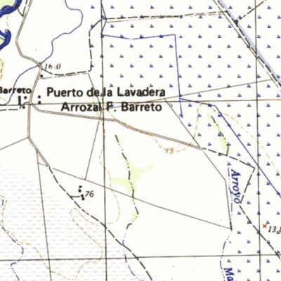 Instituto Geográfico Militar de Uruguay Vergara (C19) digital map