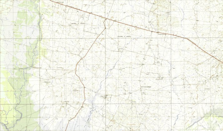 G14 Postcode Map Yaguarí (G14) Map by Instituto Geografico Militar de Uruguay | Avenza Maps