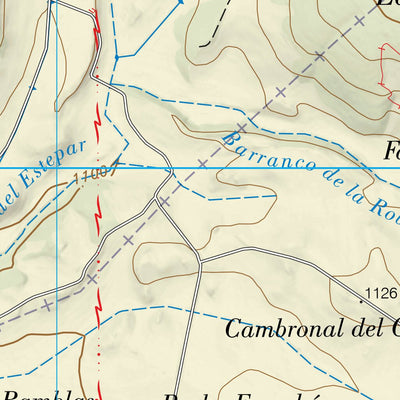 Instituto Geográfico Nacional de España Abánades (0488-3) digital map