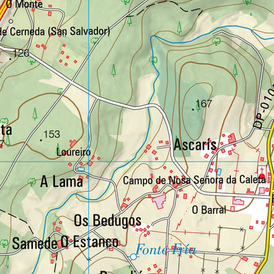 Instituto Geográfico Nacional de España Abegondo (0045-4) digital map