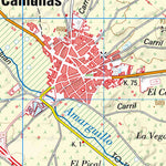 Instituto Geográfico Nacional de España Alcázar de San Juan (0713) digital map