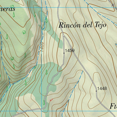 Instituto Geográfico Nacional de España Algarra (0612-3) digital map