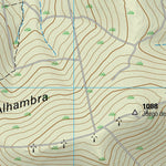 Instituto Geográfico Nacional de España Alhambra (0787-3) digital map