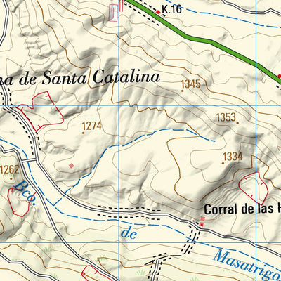 Instituto Geográfico Nacional de España Argente (0517) digital map