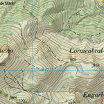 Instituto Geográfico Nacional de España Arguellite (0888-1) digital map
