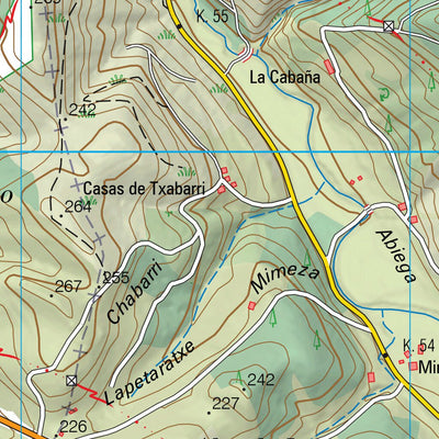 Instituto Geográfico Nacional de España Artziniega (0086-1) digital map