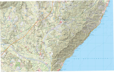 Instituto Geográfico Nacional de España Burjulú (1015-1) digital map