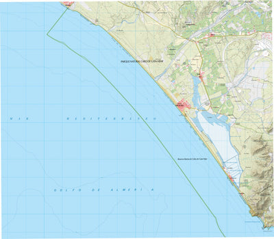 Instituto Geográfico Nacional de España Cabo de Gata (1059-2) digital map