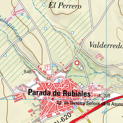 Instituto Geográfico Nacional de España Cañizal (0453-1) digital map