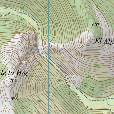 Instituto Geográfico Nacional de España Cantos Negros (0733-4) digital map