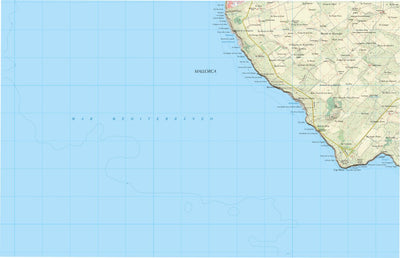 Instituto Geográfico Nacional de España Cap Blanc (0723-4) digital map