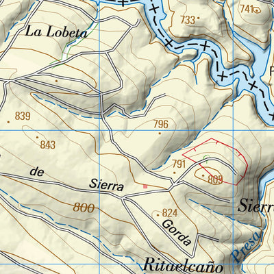 Instituto Geográfico Nacional de España Carbajales de Alba (0368) digital map