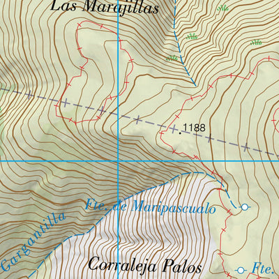 Instituto Geográfico Nacional de España Casas del Monte (0575-4) digital map