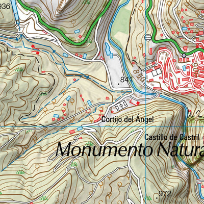 Instituto Geográfico Nacional de España Castril (0950-1) digital map