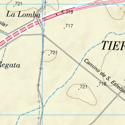 Instituto Geográfico Nacional de España Castrogonzalo (0308-2) digital map