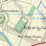 Instituto Geográfico Nacional de España Cervatos de la Cueza (0235-1) digital map