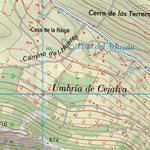 Instituto Geográfico Nacional de España Chillón (0807-2) digital map