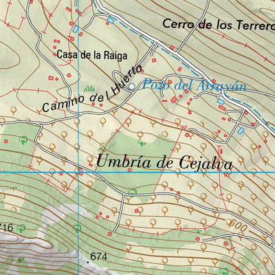 Instituto Geográfico Nacional de España Chillón (0807-2) digital map