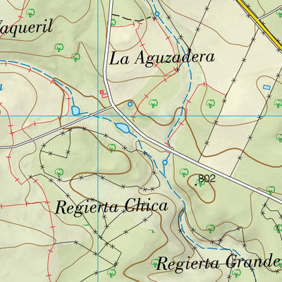 Instituto Geográfico Nacional de España Cipérez (0476-2) digital map