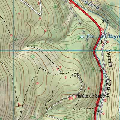 Instituto Geográfico Nacional de España Concha (0060-3) digital map