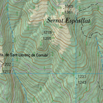 Instituto Geográfico Nacional de España Gombrèn (0255-4) digital map