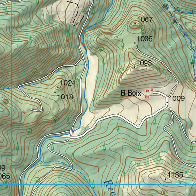 Instituto Geográfico Nacional de España Gombrèn (0255-4) digital map