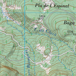 Instituto Geográfico Nacional de España Gósol (0254-4) digital map