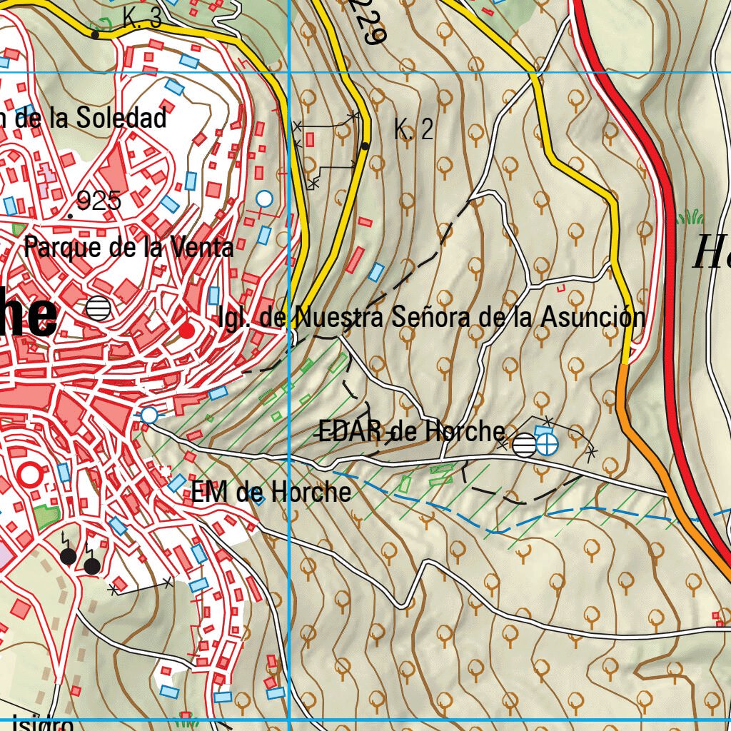 Horche Horche (0536-3) Map by Instituto Geografico Nacional de Espana | Avenza ...
