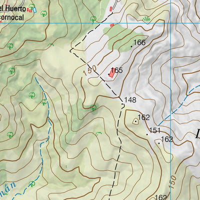 Instituto Geográfico Nacional de España Jimena de la Frontera (1071-1) digital map