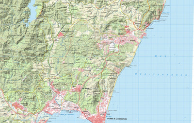 Instituto Geográfico Nacional de España La Línea de la Concepción (1075) digital map