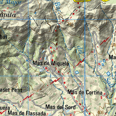 Instituto Geográfico Nacional de España La Selva del Camp (0445) digital map