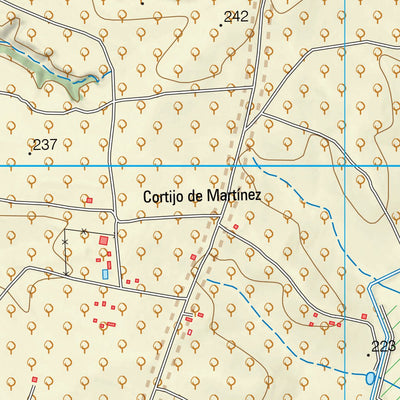 Instituto Geográfico Nacional de España Lácara (0776-2) digital map