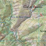 Instituto Geográfico Nacional de España Llinars (0291-2) digital map