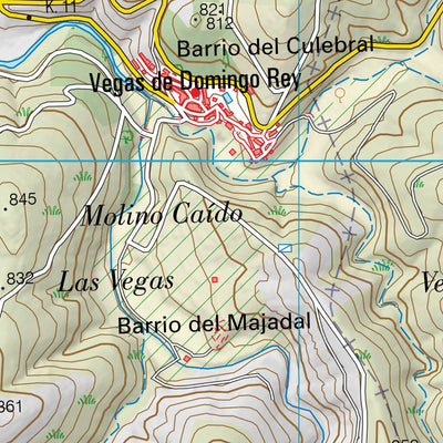 Instituto Geográfico Nacional de España Martiago (0551-1) digital map