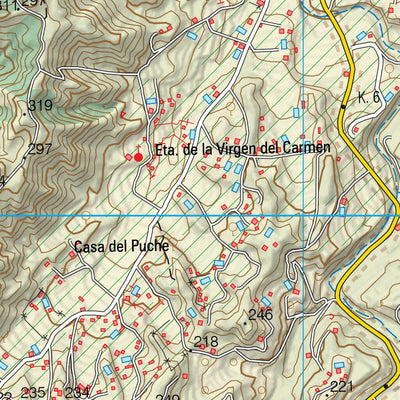 Instituto Geográfico Nacional de España Murcia (0934-1) digital map