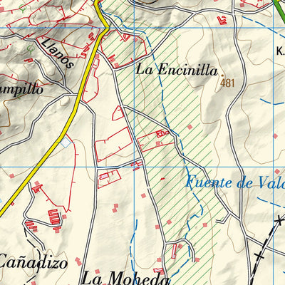 Instituto Geográfico Nacional de España Navamorcuende (0602) digital map