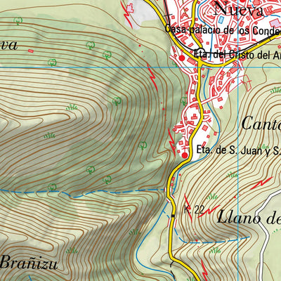 Instituto Geográfico Nacional de España Nueva (0031-2) digital map
