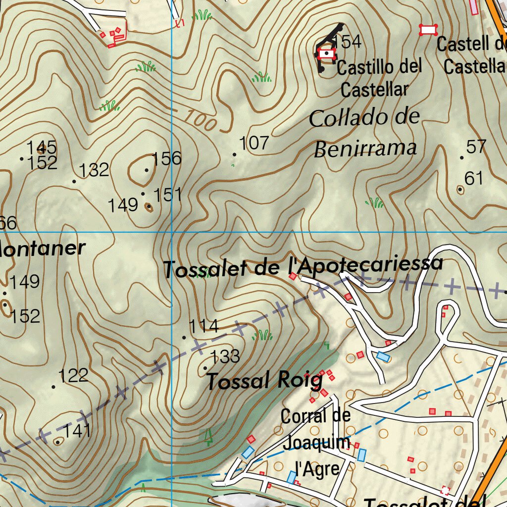 Oliva 0796 3 Map By Instituto Geografico Nacional De Espana Avenza Maps 