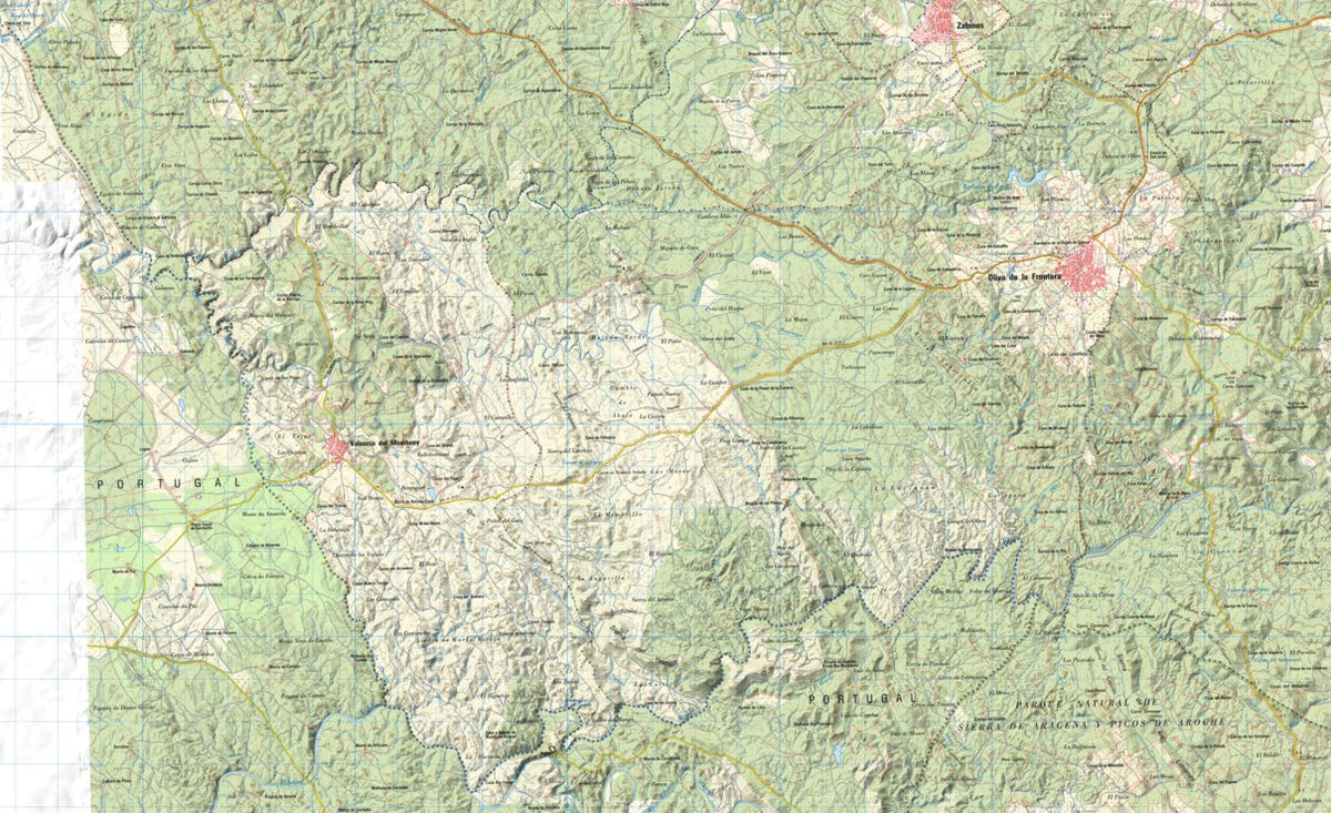 Oliva de la Frontera (0874) Map by Instituto Geografico Nacional de ...