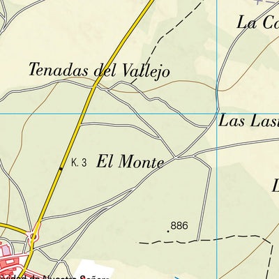 Instituto Geográfico Nacional de España Olombrada (0402-3) digital map