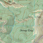 Instituto Geográfico Nacional de España Organyà (0253-4) digital map