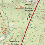 Instituto Geográfico Nacional de España Parque de la Huerta de los Frailes (0833-4) digital map