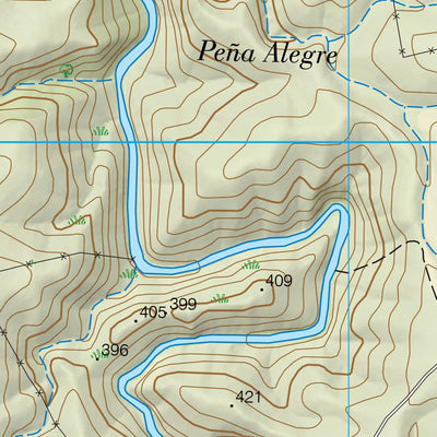 Instituto Geográfico Nacional de España Peñalobar (0780-4) digital map
