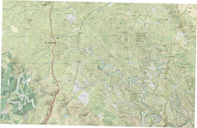 Instituto Geográfico Nacional de España Puerto Calatraveño (0880-2) digital map
