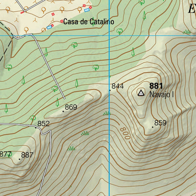 Instituto Geográfico Nacional de España Puerto Lápice (0738-1) digital map