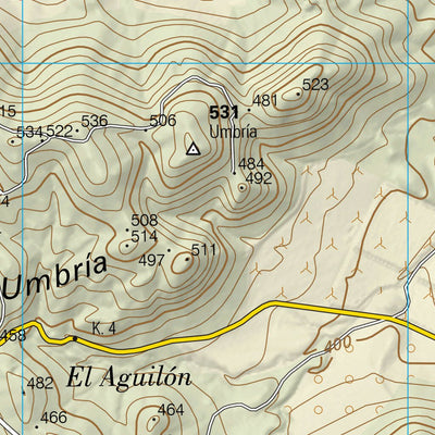 Instituto Geográfico Nacional de España Puerto Lumbreras (0975-3) digital map
